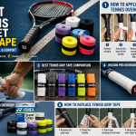Seven best tennis racket grip tape picks for control, comfort, and sweat absorption