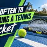 How often to restring tennis racket guide banner