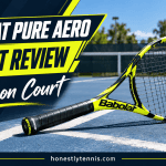 Babolat pure aero review for club players on hard court